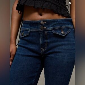 AE Next Level Low-Rise Kick Bootcut Jean Size 6 X Short